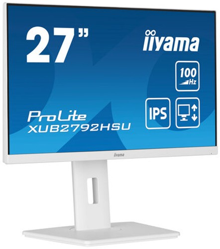 Thumbnail - iiyama ProLite Matt 68,6 cm (27") LED Monitor XUB2792HSU-W6 Weiß