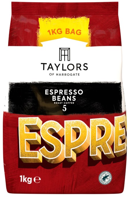 Taylors Of Harrogate Coffee Beans Espresso Balanced, Medium Roast With Hints Of Chocolate And Citrus Arabica 1000 G - Image 4