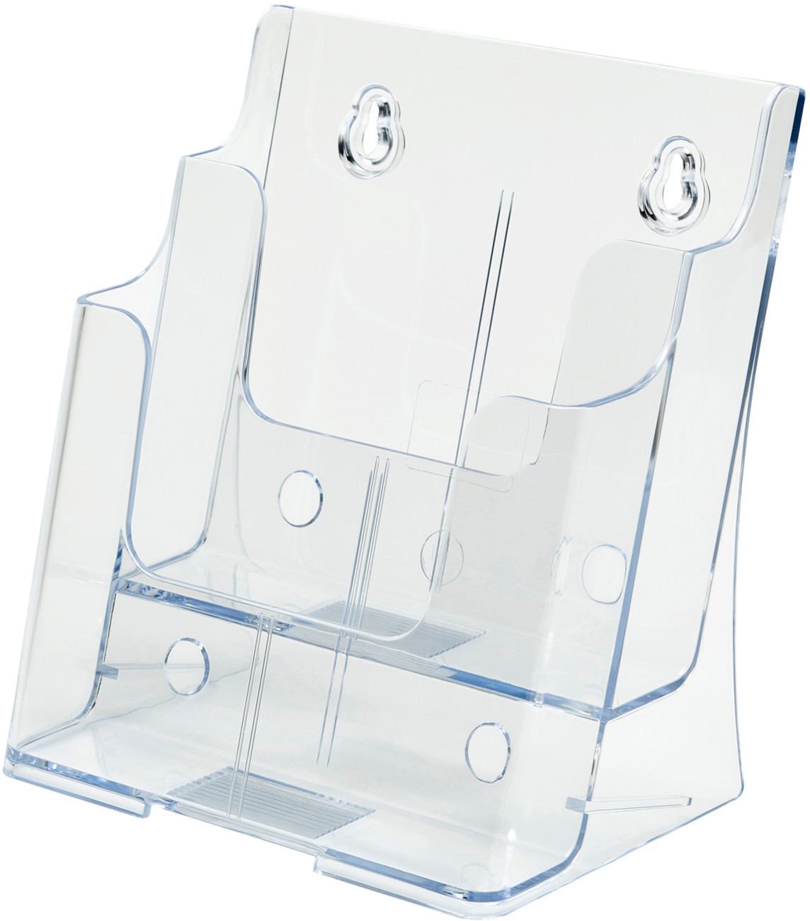 Deflecto Literature Display 2 Tier A5 Portrait 2 17.2 (W) X 11.7 (D) X 19.3 (H) Cm Transparent