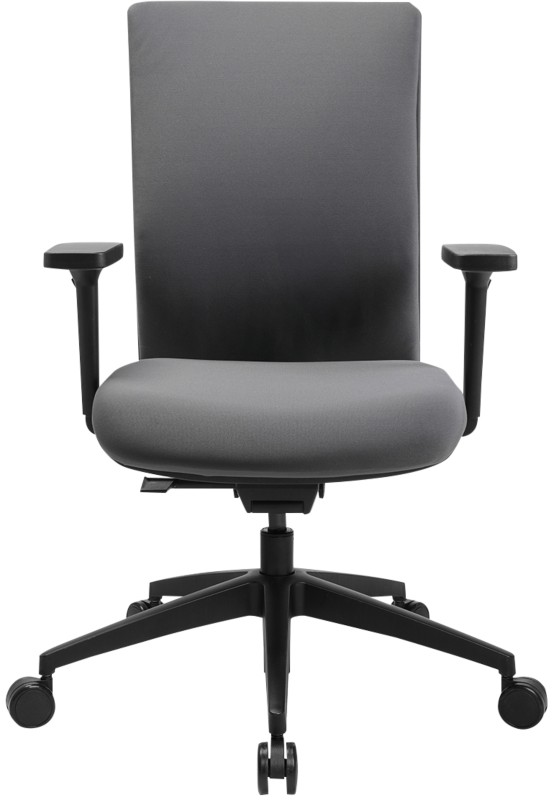 TOPSTAR Airwork G Bürostuhl Synchronmechanismus 2D Armlehnen Höhenverstellbar Anthrazit 110 kg
