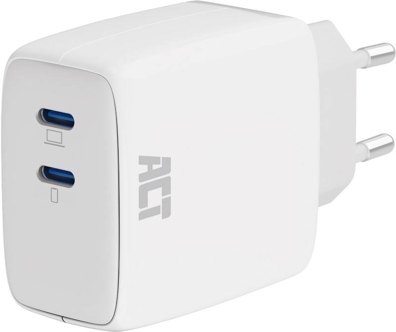 Thumbnail - ACT USB-Ladegerät 2 Weiß AC2165