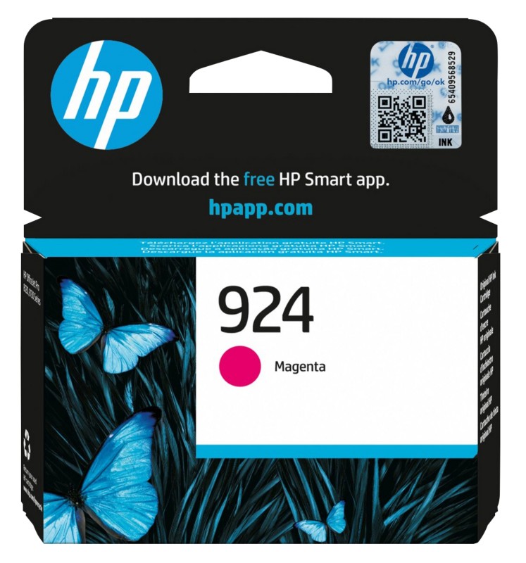 HP 924 Original Tintenpatrone 4K0U4NE Magenta