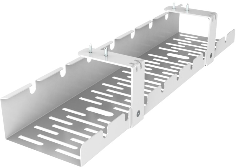 euroseats Kabelrinne Weiß 500 x 122 x 90 mm
