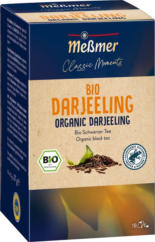 Meßmer Classic Moments BIO Darjeeling Teebeutel Darjeeling 18 Stück à 1.5 g