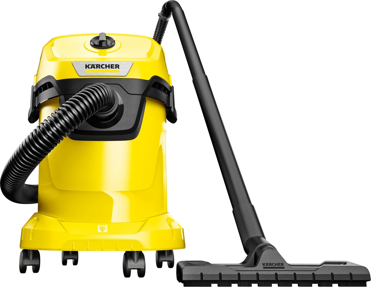 Kärcher Wd 3 Wet And Dry Vacuum Cleaner Yellow