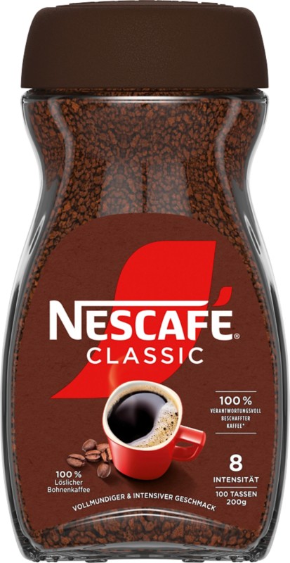 Nescafé Classic Löslicher Kaffee Krug Löslicher 200 g