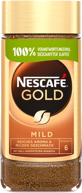 Nescafé Gold Mild Löslicher Kaffee Krug Löslicher 200 g