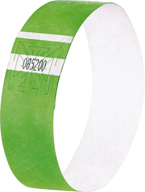 Sigel Super Soft Event-Armbänder Neongrün 120 Stück