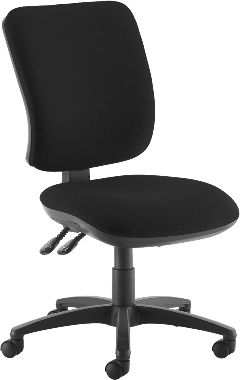 Dams International Senza Operator Chair Black 670 X 650 X 1,100 Mm