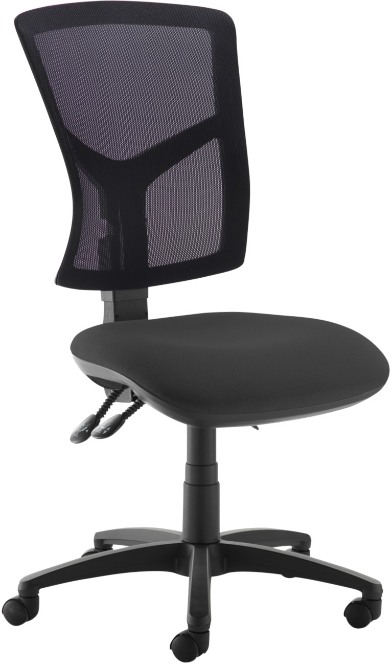 Dams International Senza Operator Chair Black 670 X 650 X 1,100 Mm