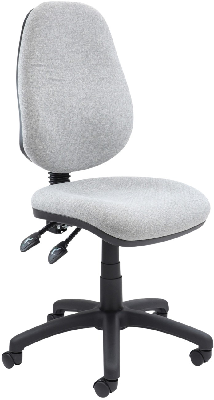 Dams International Vantage Operator Chair Grey 480 X 605 X 1,005 Mm