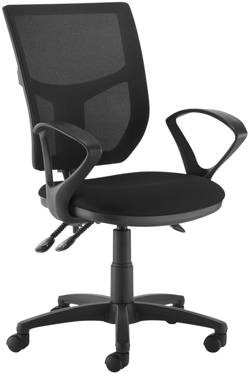 Dams International Altino Operator Chair Black 670 X 600 X 1,090 Mm