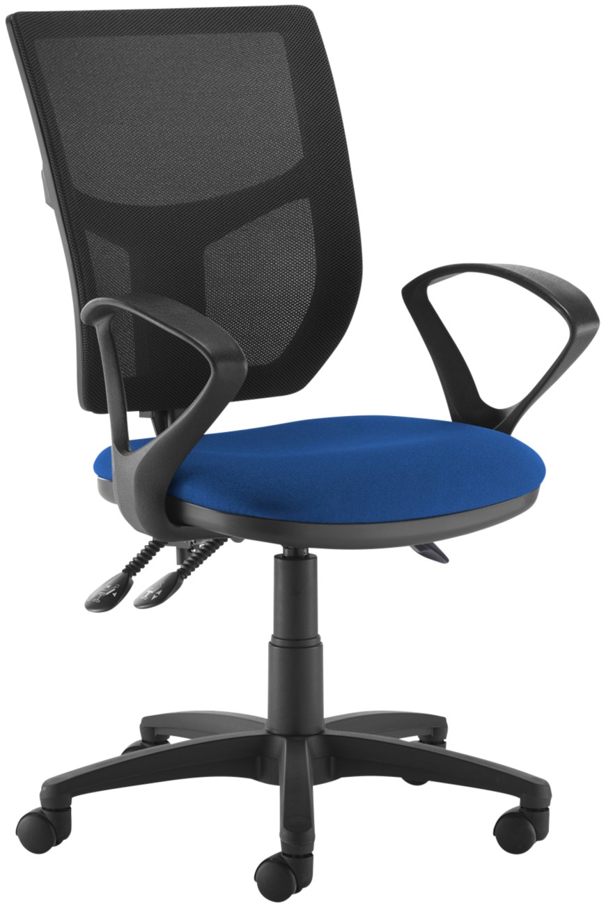Dams International Altino Operator Chair Blue 670 X 600 X 1,090 Mm