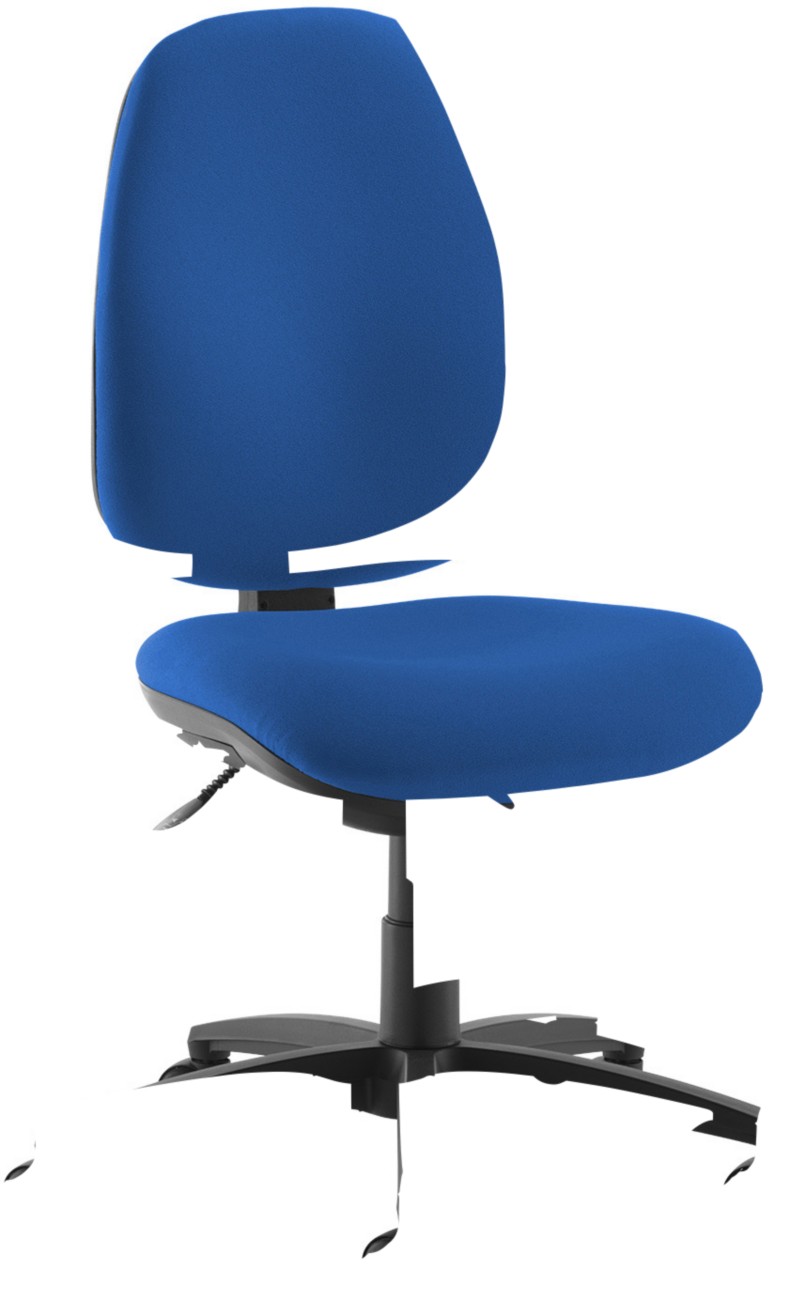 Dams International Jota Xl Operator Chair Blue 680 X 650 X 1,140 Mm
