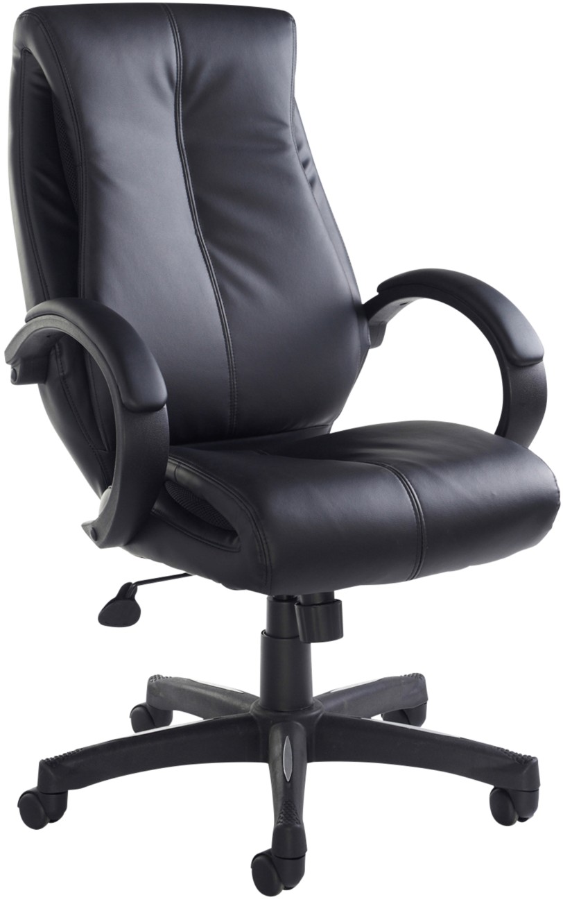Dams International Nantes Manager Chair Fixed Armrest Black 640 X 730 X 1,145 Mm