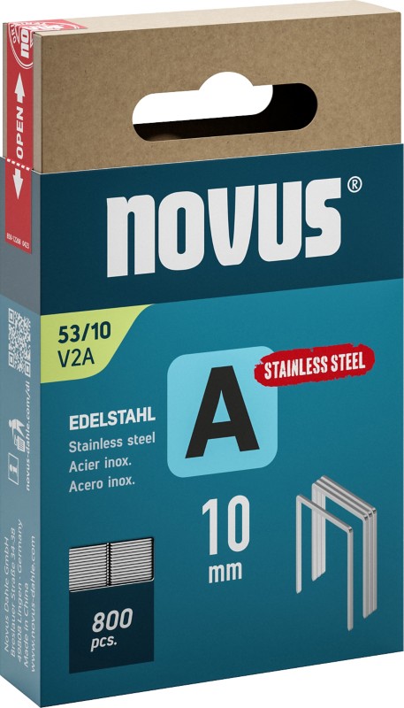 Thumbnail - Novus Heftklammern A 53 042-0779 10 mm 800 Heftklammern