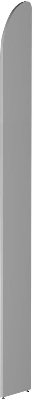 Kerkmann Abschlusswange Grau 19 x 325 x 2.600 mm