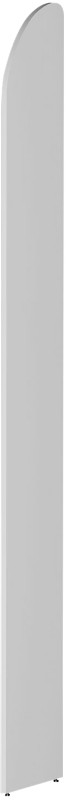 Kerkmann Abschlusswange Weiß 19 x 325 x 2.600 mm