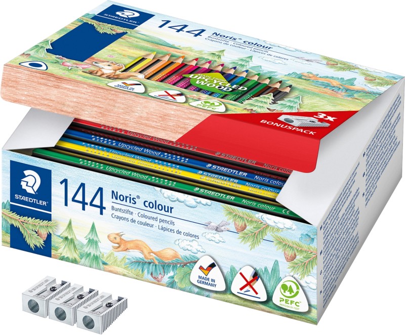 Thumbnail - STAEDTLER Noris Buntstifte Farbig sortiert 144 Stück