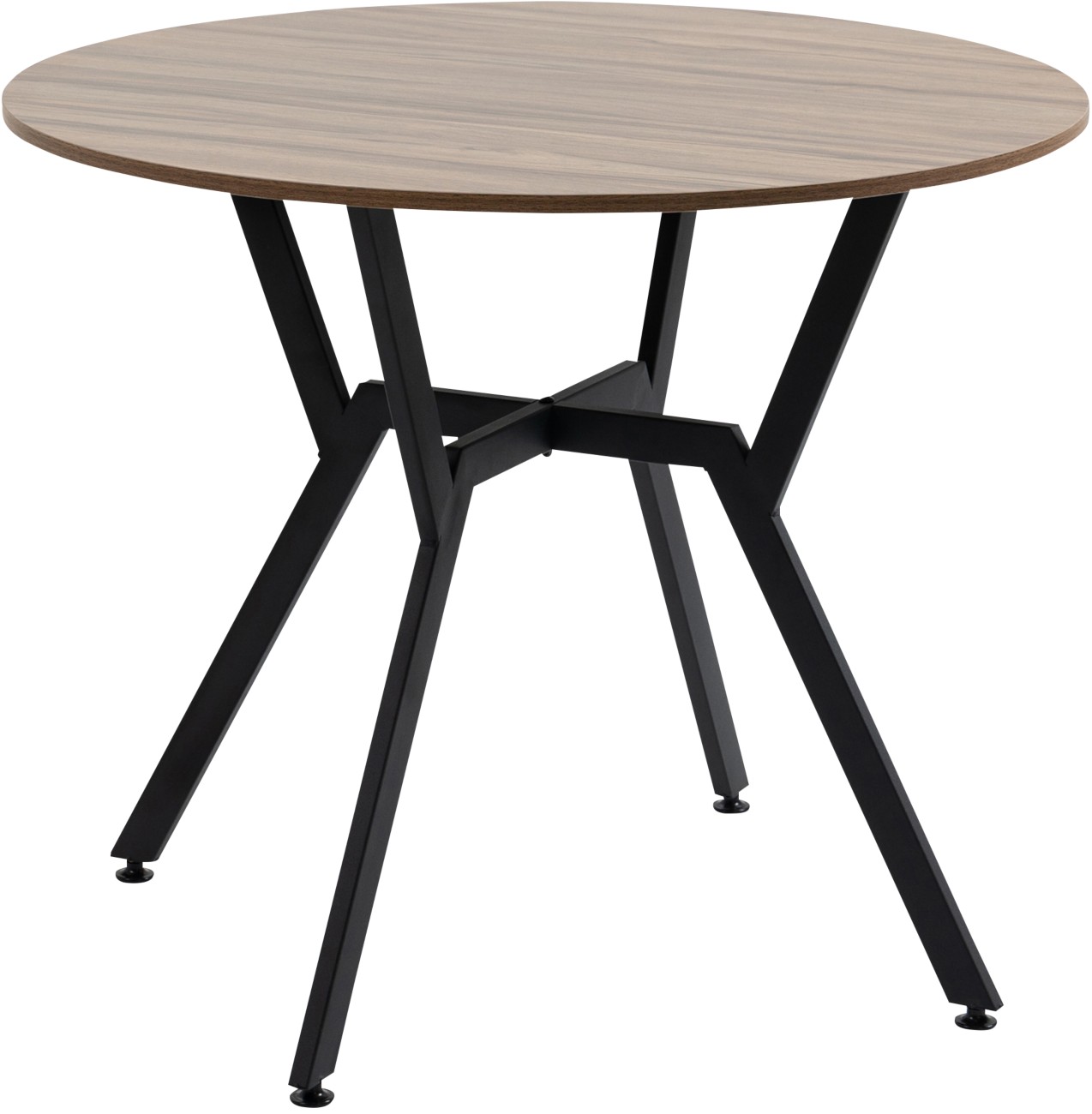 Homcom Non Height Adjustable Dining Table Round 835-860V00bn 900 X 900 X 760 Mm