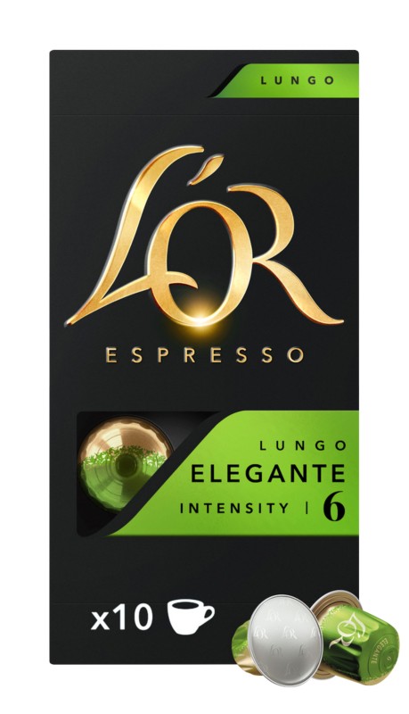 L'OR Lungo Elegant Kaffeekapseln Kapseln Medium 100 Stück à 0.5 g