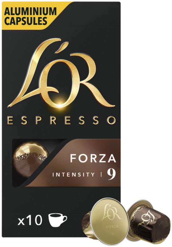 L'OR Forza Kaffeekapseln Kapseln Stark 100 Stück à 0.5 g