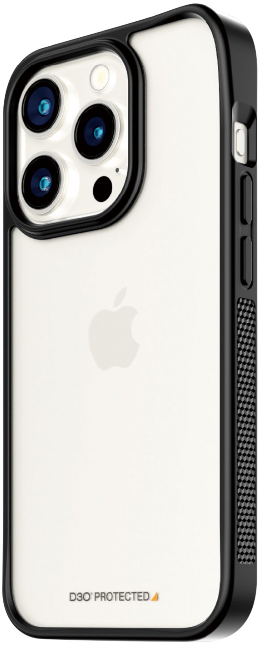 Panzerglass Unisex Clear Military Grade Drop Tested Case For Iphone 15 Pro 6.1" Black Edition In - Image 3