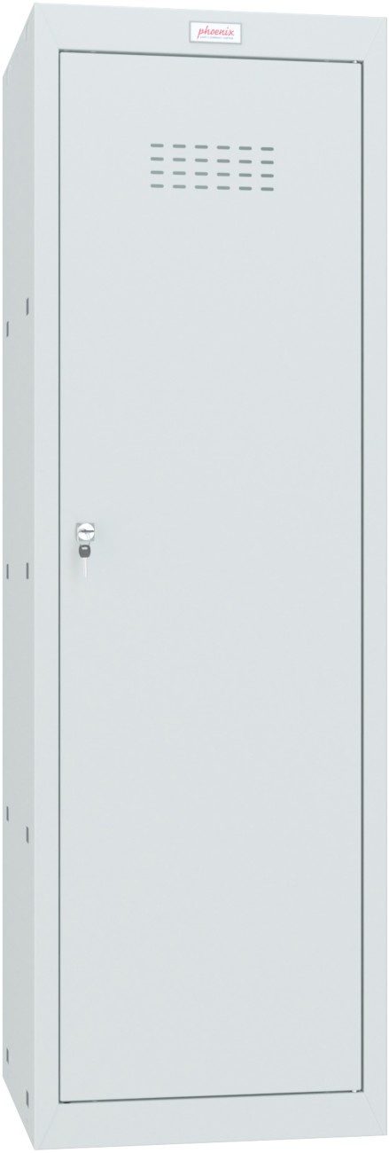 Thumbnail - Phoenix Stahl Schließfach 1 Tür Schlüsselschloss 400 x 400 x 1.265 mm Grau