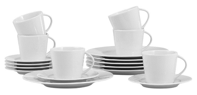 Esmeyer ISTA from caterad Kaffee-Set Weiß