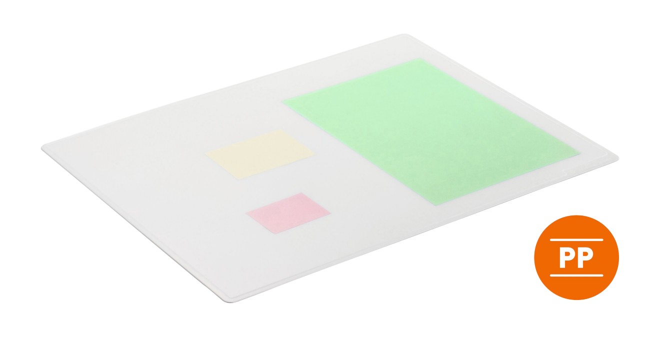 Durable Desk Mat Transparent 53 X 40 Cm