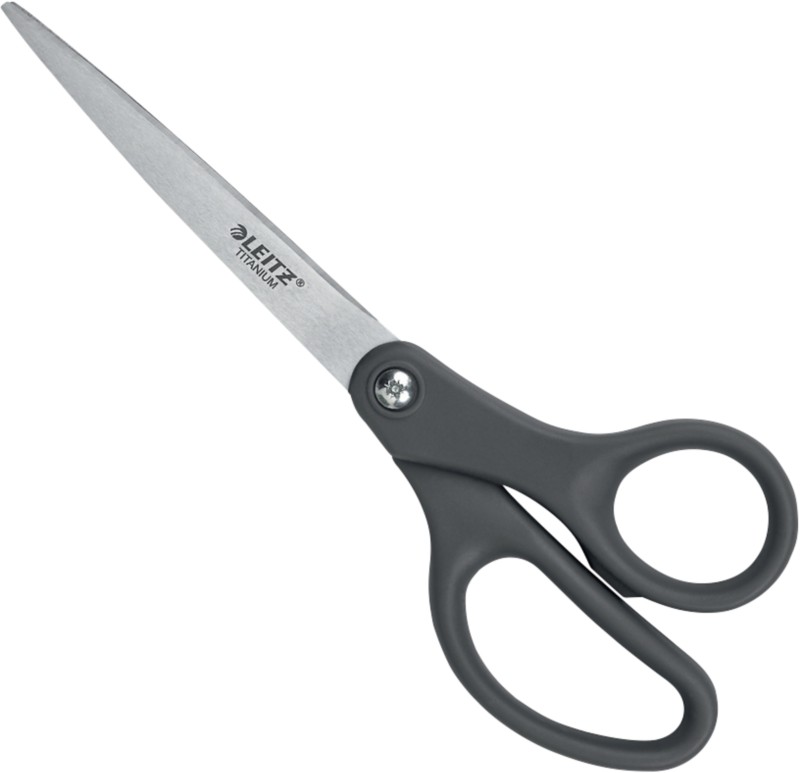 Thumbnail - Leitz Titan Schere 5421 Rostfreier Stahl Grau 180 mm