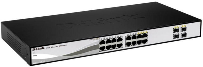 Thumbnail - D-Link Ethernet Switch DGS-1210-16 Managed L2 Gigabit (10/100/1000) Schwarz