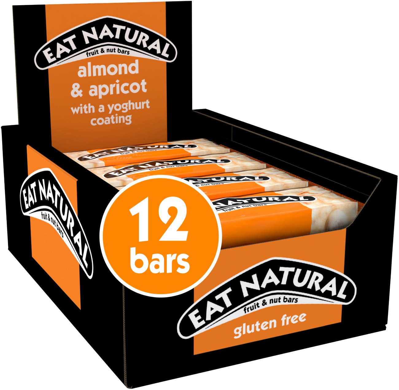 Eat Natural Almond, Apricot Breakfast Bar 40 G Pack Of 12