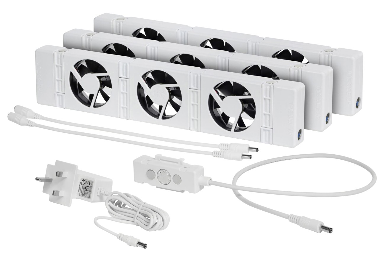 Speedcomfort Radiator Amplifier Fan Unit White 3 Pack - Image 6