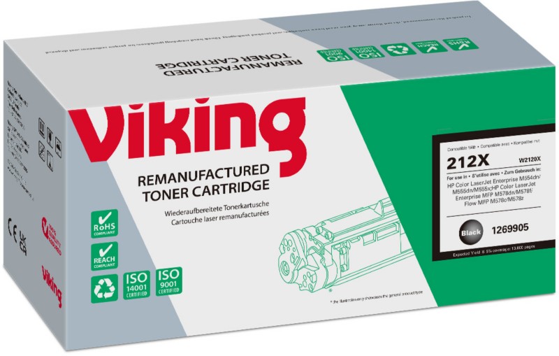 Viking W2120X Kompatibel HP Tonerkartusche Schwarz