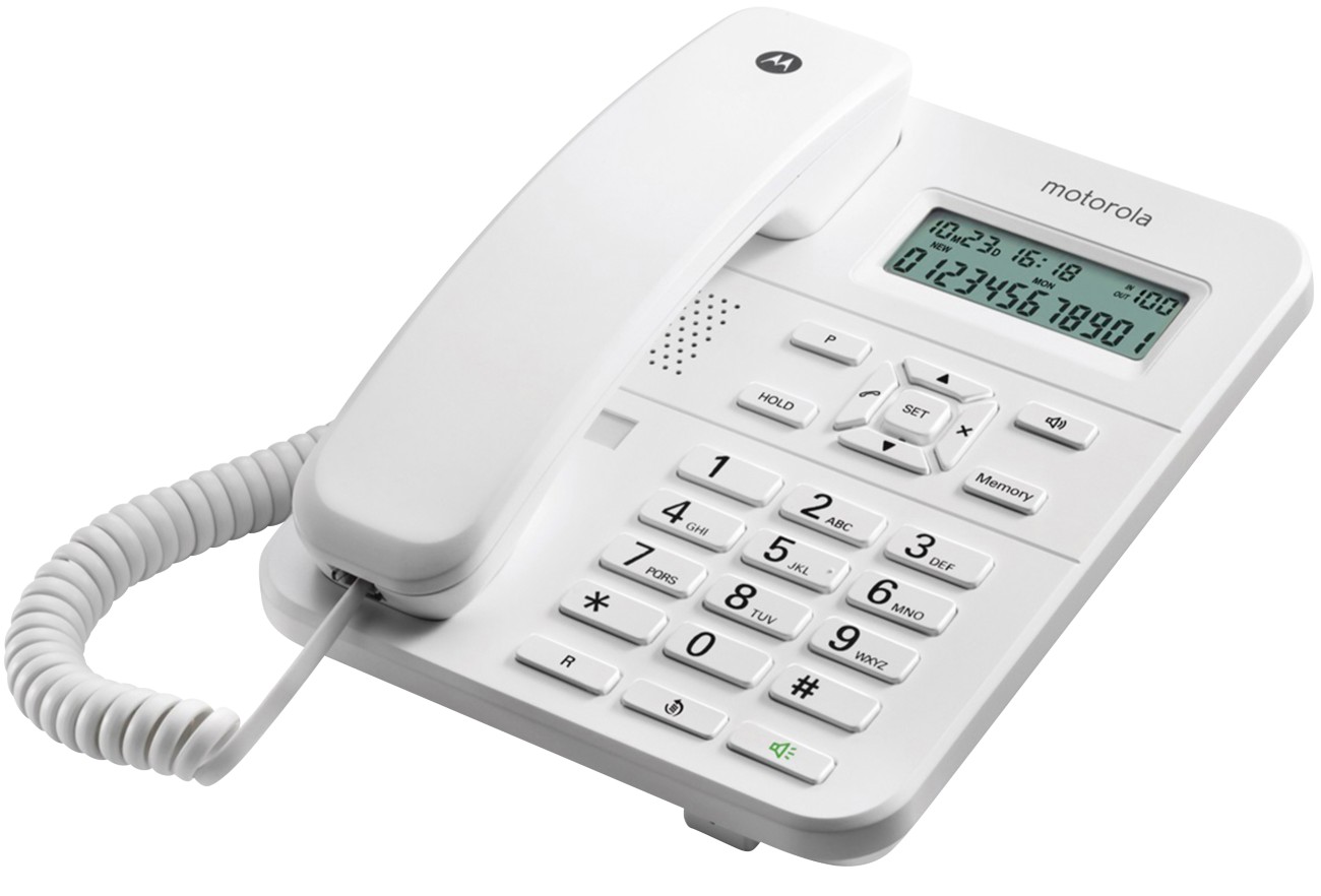 Landline Telephone Motorola Ct202/ White - Image 9