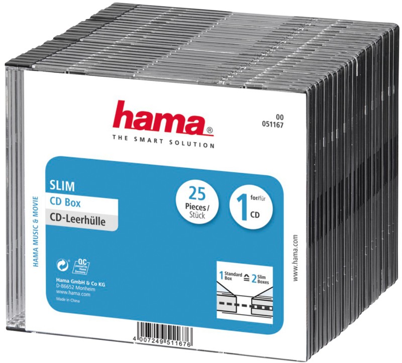 Hama CD-Hülle 25 Stück