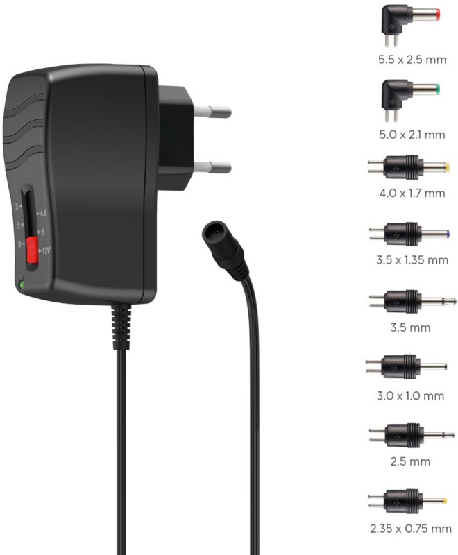 Thumbnail - Hama Adapter Schwarz 1 m Kabel