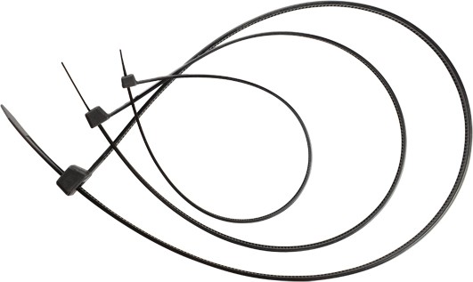 Cable Ties Black 4.8 (W) x 200 (L) mm Pack of 100
