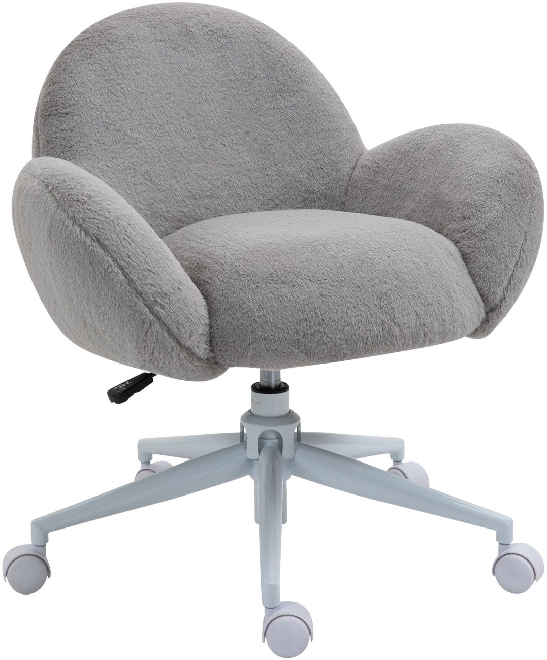 Homcom Office Chair Basic Tilt Fixed Armrest Grey 120 Kg 833-943V71gy 640 X 670 X 750 Mm