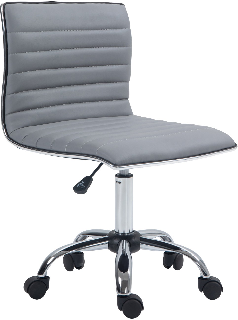 Homcom Office Chair Basic Tilt Light Grey 120 Kg 921-075V70lg 520 X 480 X 900 Mm
