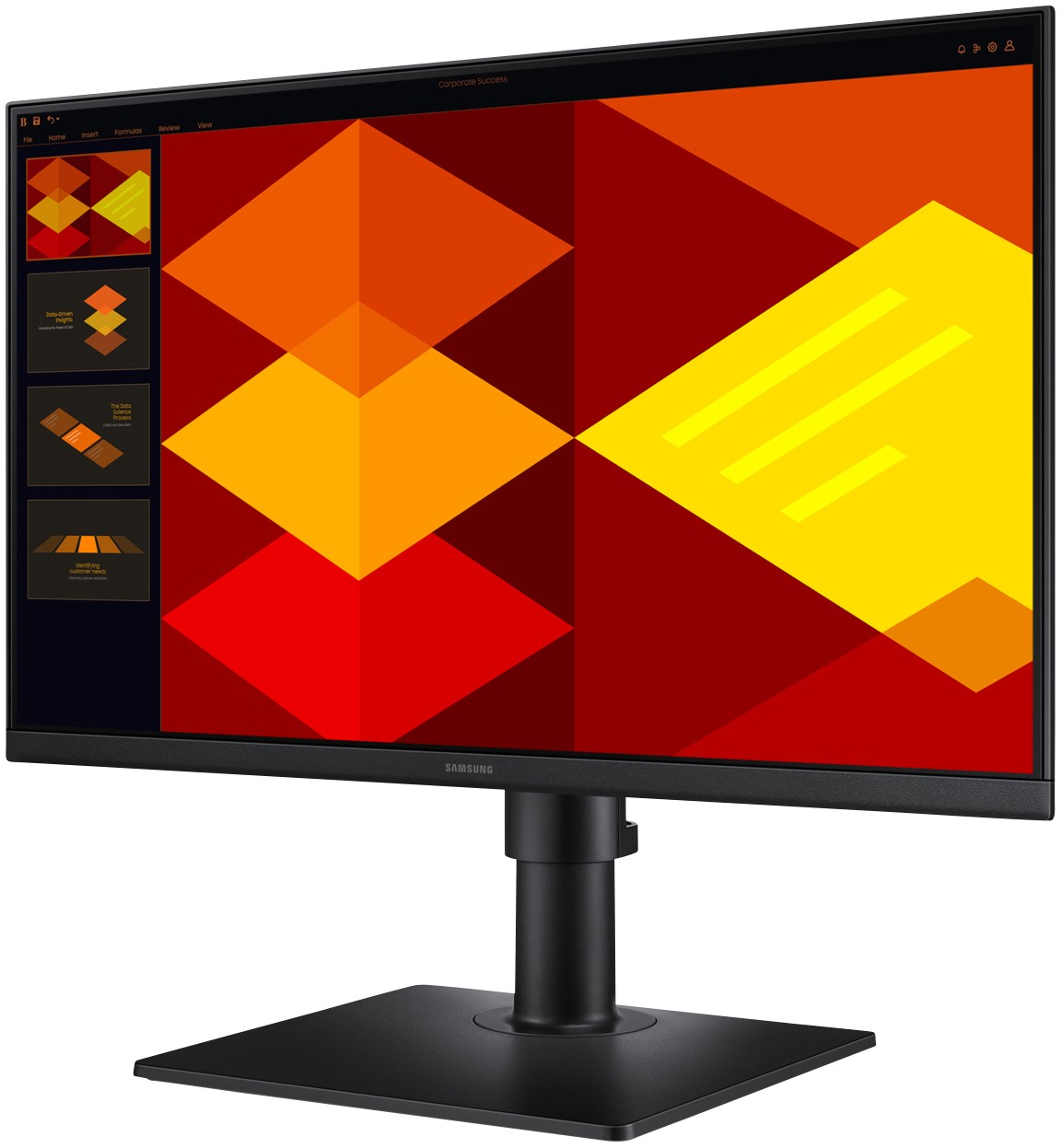 Samsung Essential 55.9 Cm (22 ) Lcd Monitor Ls22d400gauxxu Black