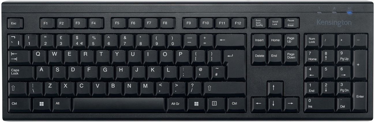 Kensington Eq Wireless Keyboard Wireless Qwerty (Gb) Black Kb150