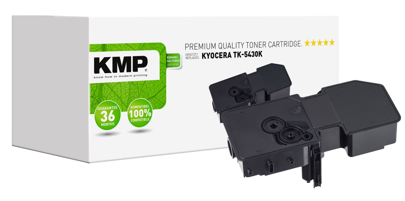KMP TK-5430 Kompatibel Kyocera Toner Schwarz