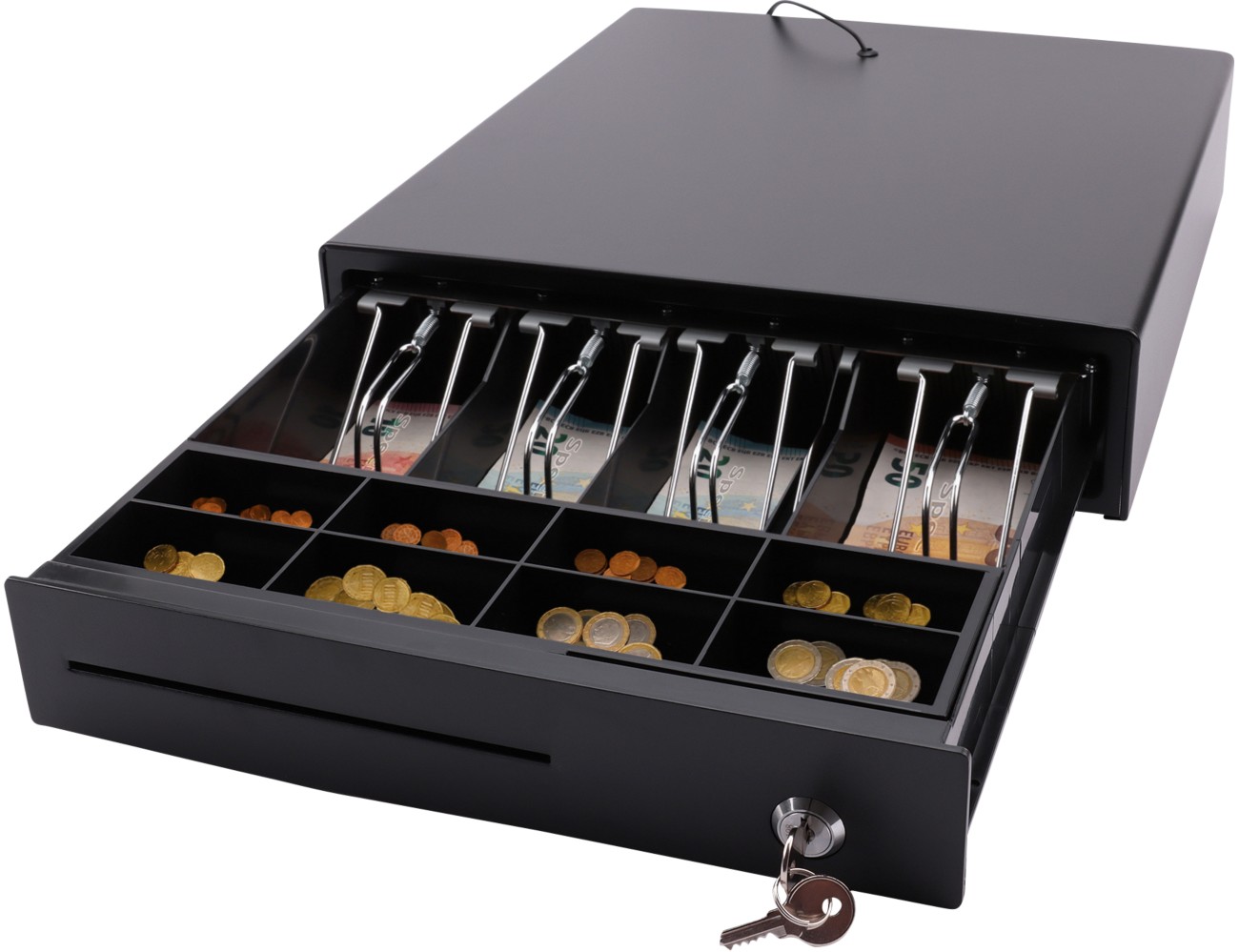 Olympia 947990030 Kassenlade 3,8 x 4,1 x 1,45 cm Schwarz