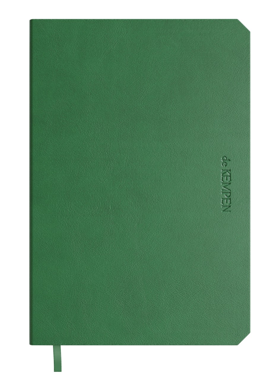 de KEMPEN Wochenplaner 2026 A6 1 Woche auf 2 Seiten Englisch Grün