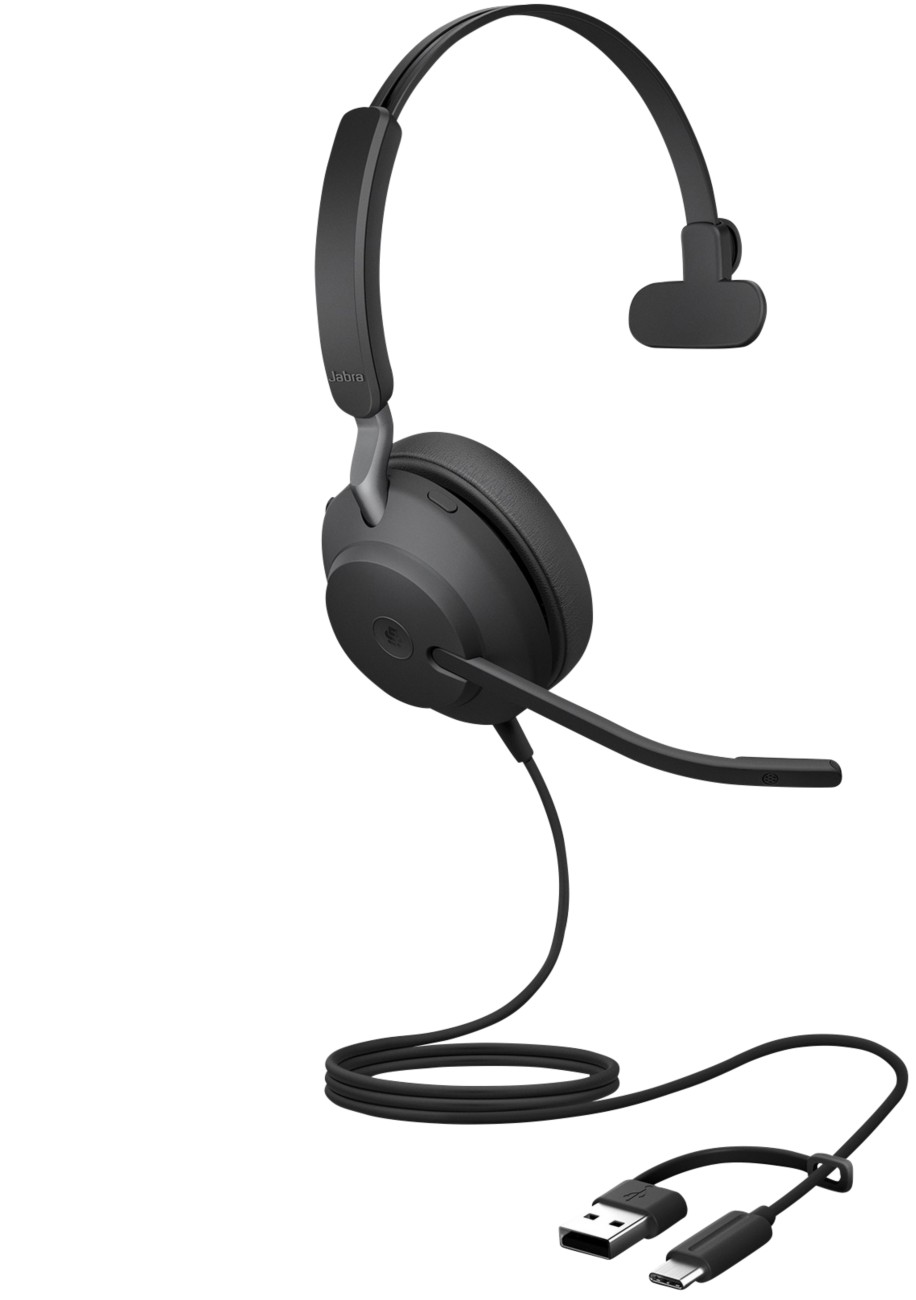 Jabra Evolve2 40 SE Headset Wired USB C / USB A Black (24189-899-799) - Image 8