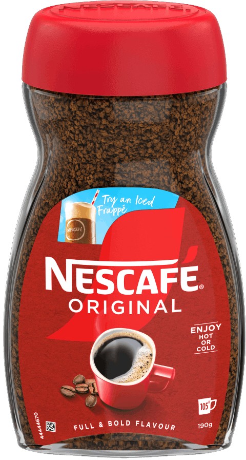 Nescafé Original Instant Coffee 190g | Pack of 1 | Full and bold flavour; enjoy hot or cold; classic instant coffee for daily drinking - Image 3