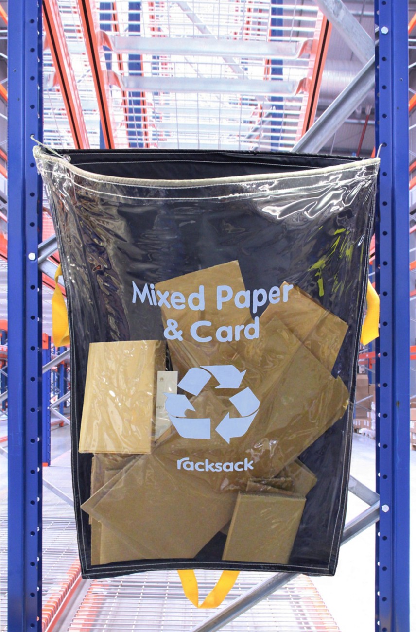Racksack Waste Segregation Sack Transparent Pl (Polyester)