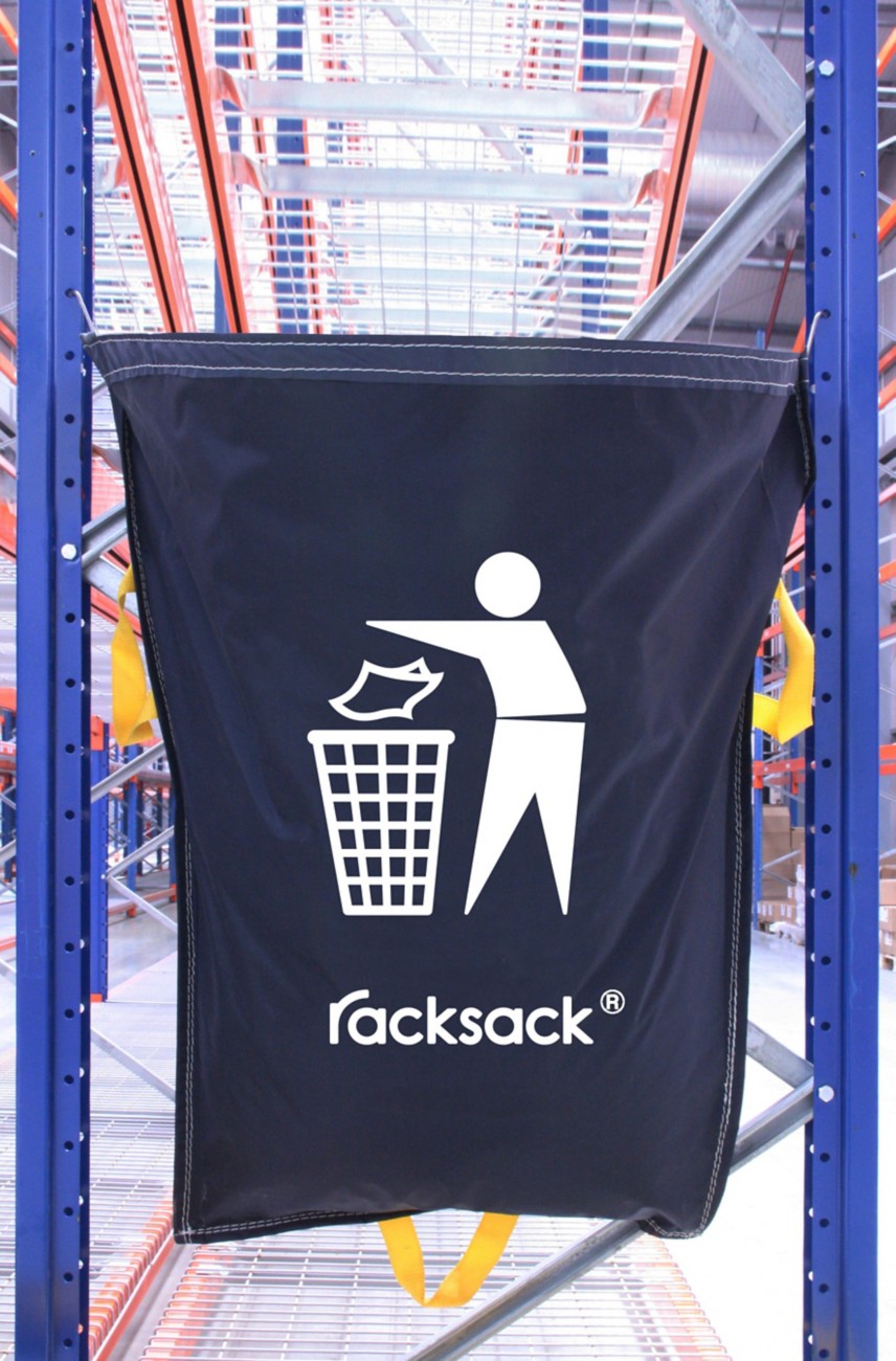 Racksack Waste Segregation Sack Blue Pl (Polyester) Pack Of 10